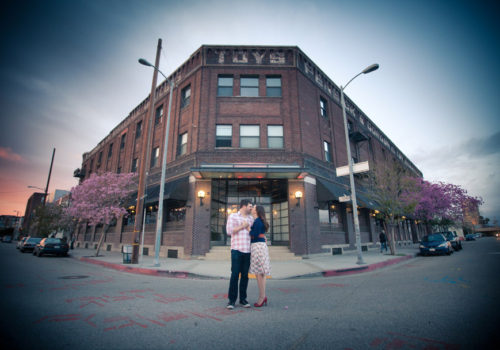 Downtown LA Engagement Session