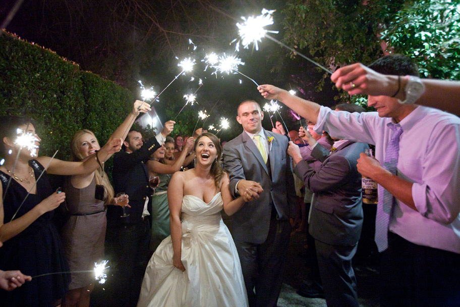 back yard wedding