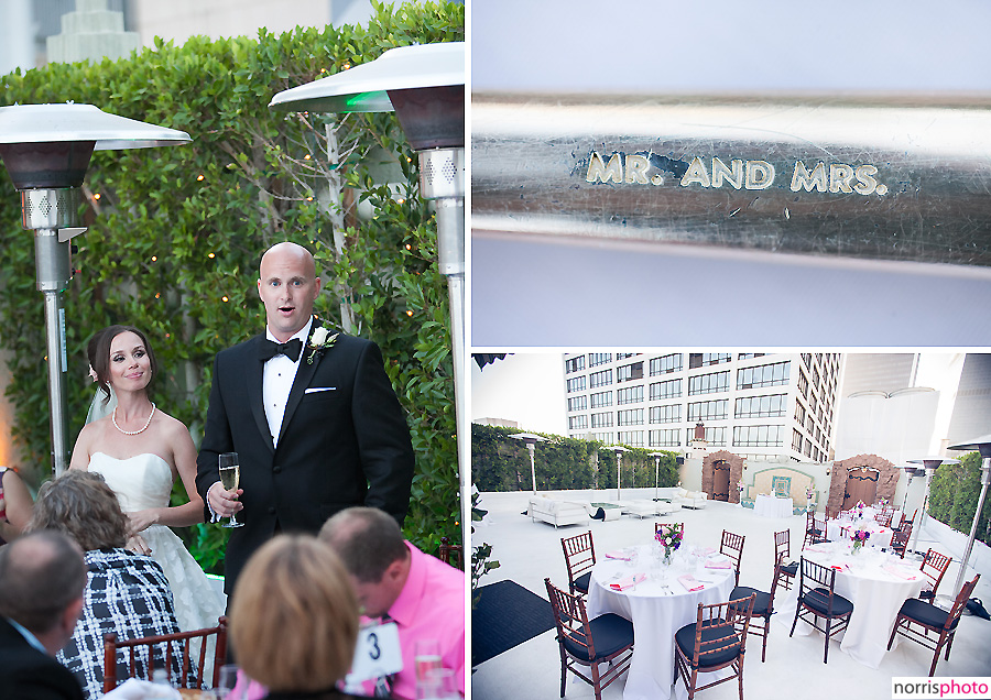 oviatt penthouse wedding reception