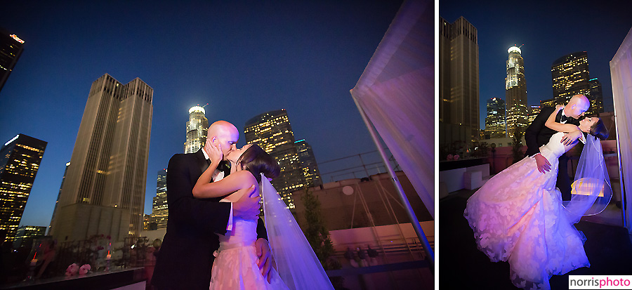 oviatt penthouse wedding rooftop